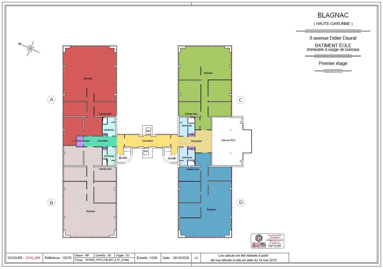 Bureau Blagnac 2451m² Location bureau Blagnac Haute-Garonne OLBUR2421532 13